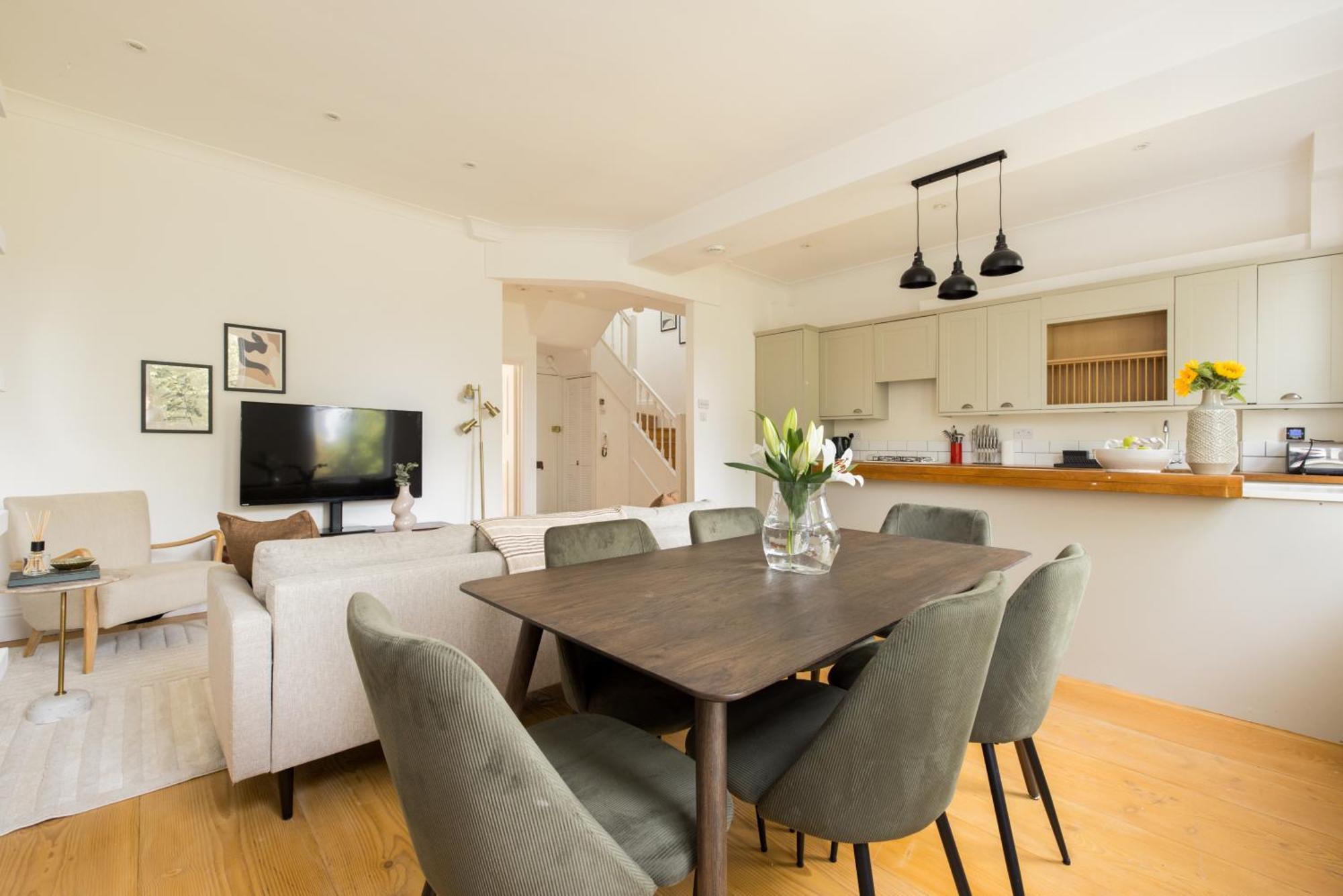 The Philbeach Gardens Place - Lovely 5Bdr Flat With Terrace London Bagian luar foto
